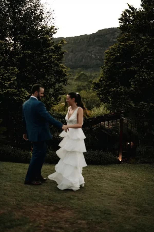 Momentos únicos de celebração e amor ao ar livre na pousada